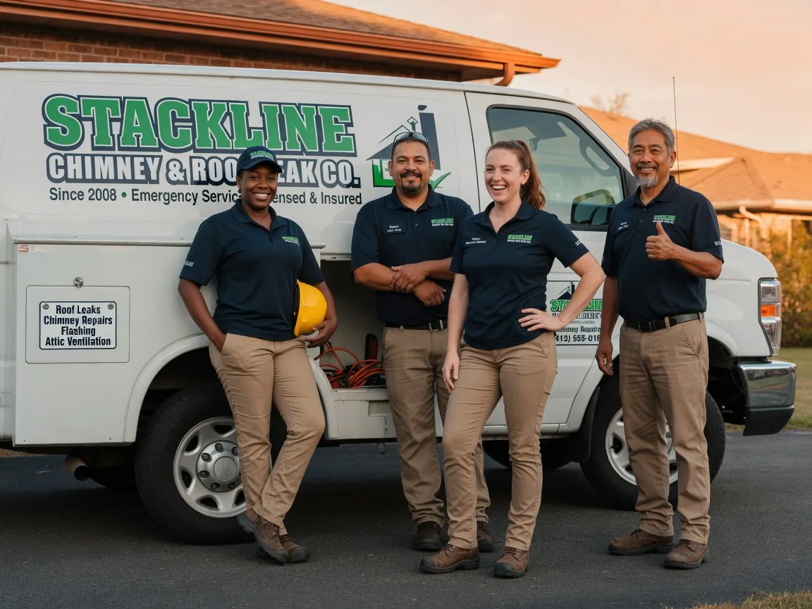 Chimney flashing repair company in Sears, MI